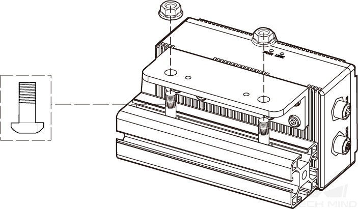 mount with bracket 2