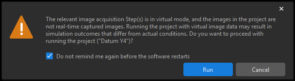 running warning