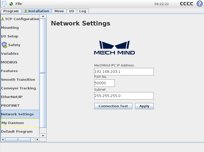 network settings cb
