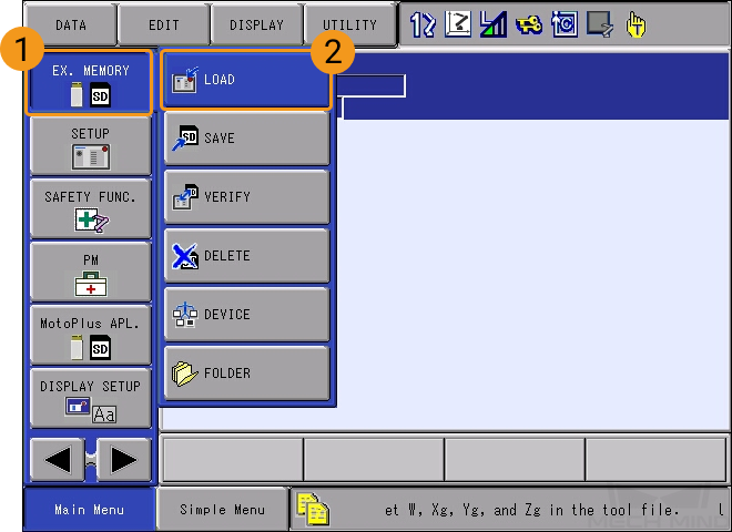 loading foreground program 6