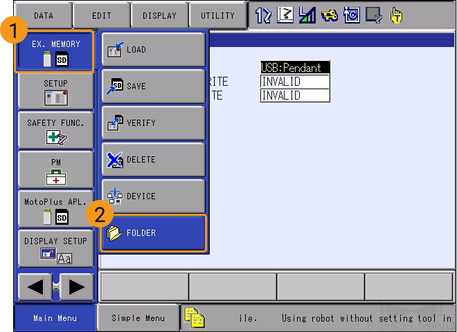 loading foreground program 3