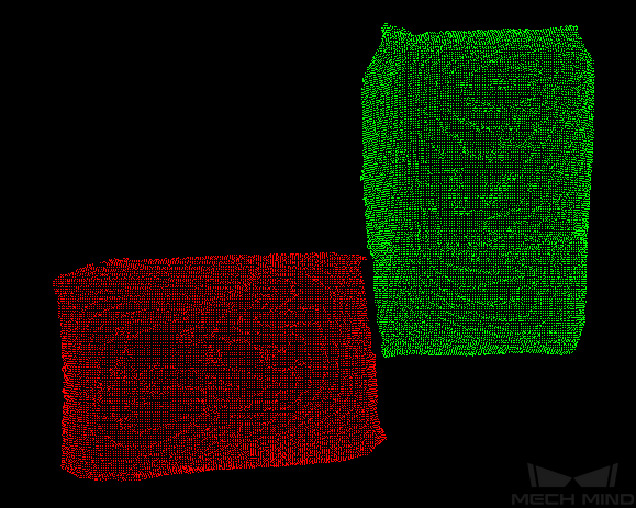 Result for filtering out point clouds that exceed the limit