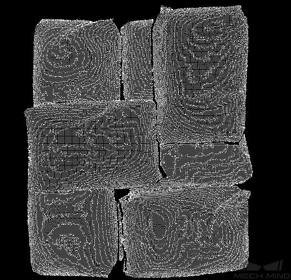 Result for filtering out point clouds that exceed the limit