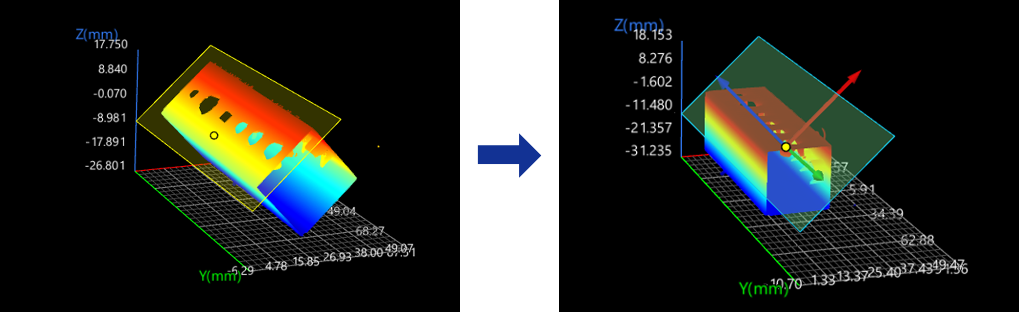 plane plus point demo