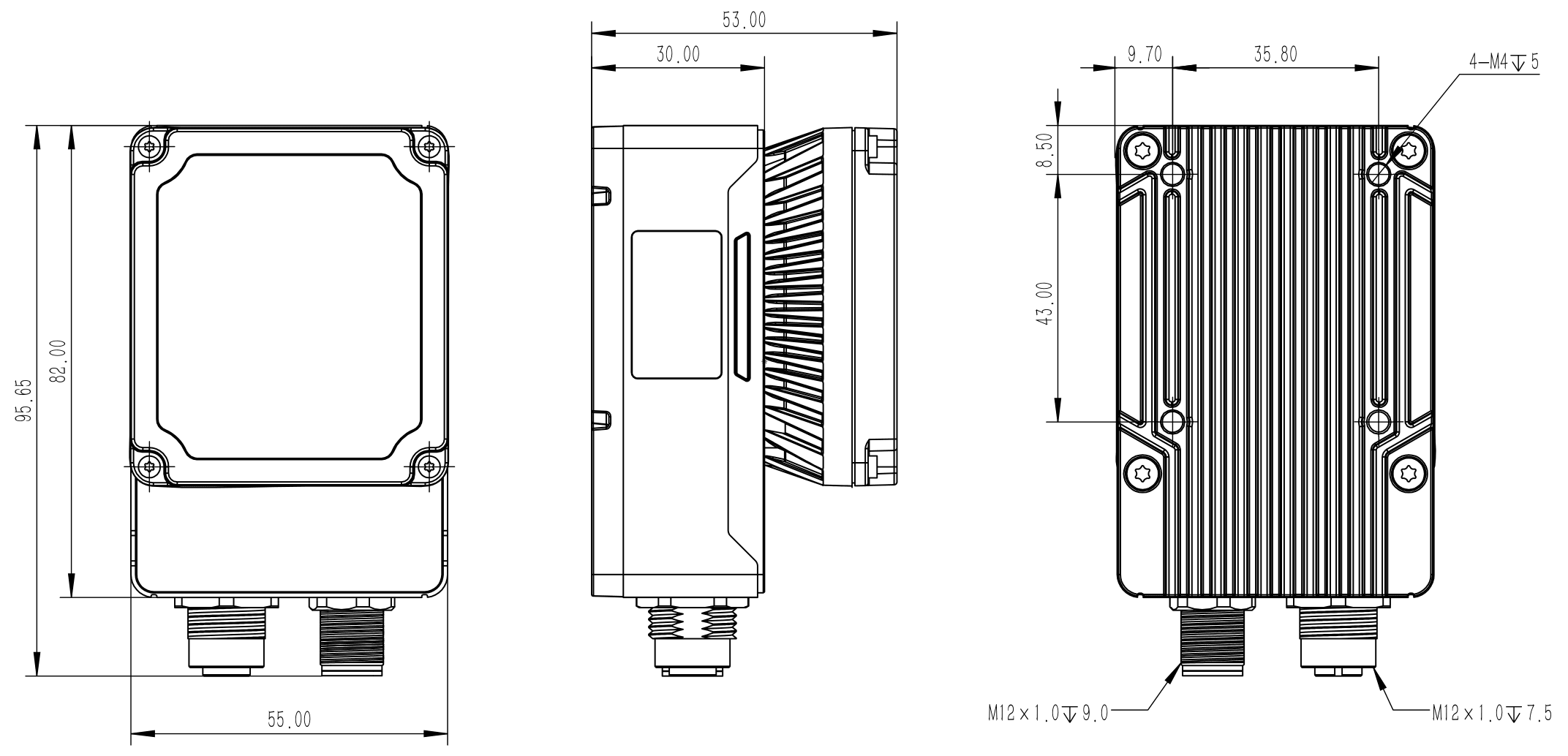 dimensions aic1050c 08a w
