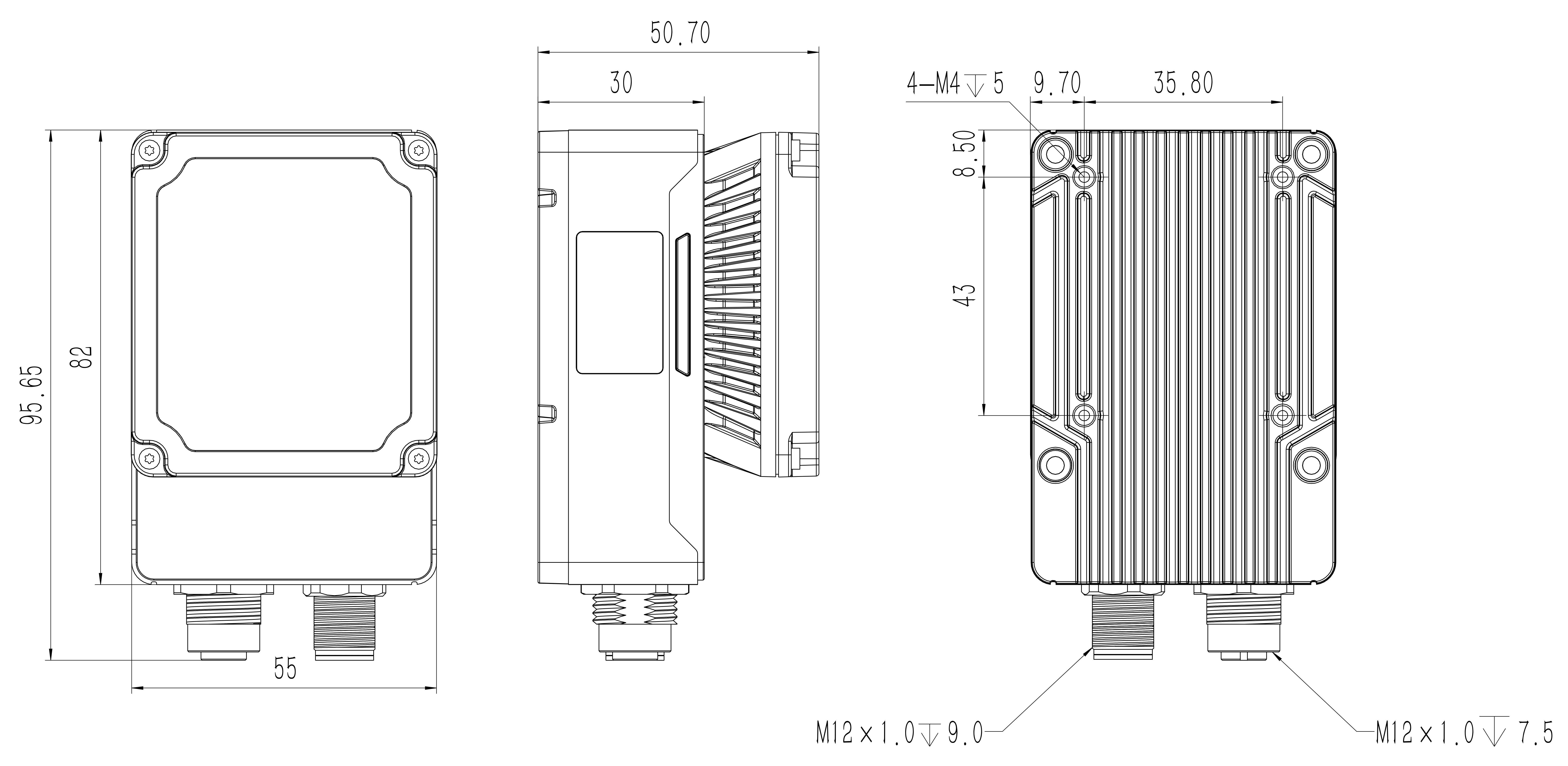 dimensions aic1050m 16a w