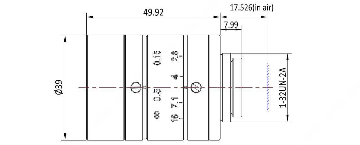 dimensions ls 16 25mp