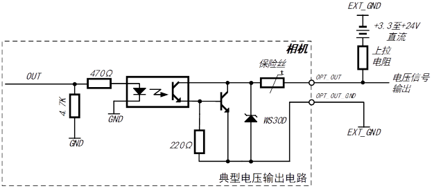 opto output typical circuit