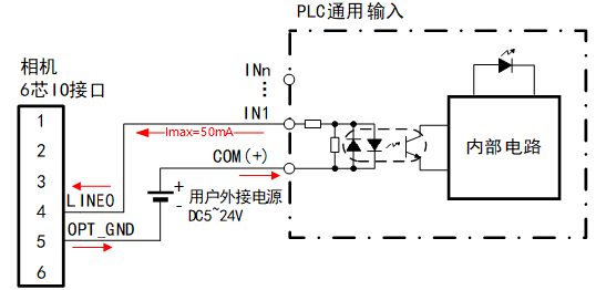 output npn wiring plc