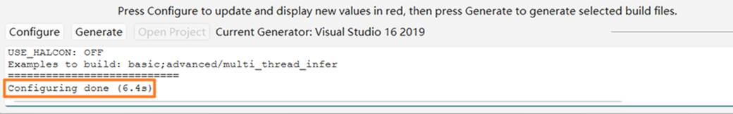 cpp windows configuring done