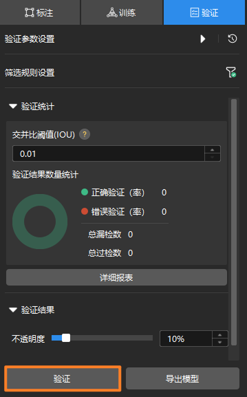 example projects verify chart