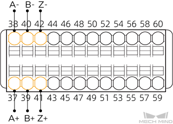 differential encoder connection