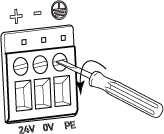 connect dc cable 1