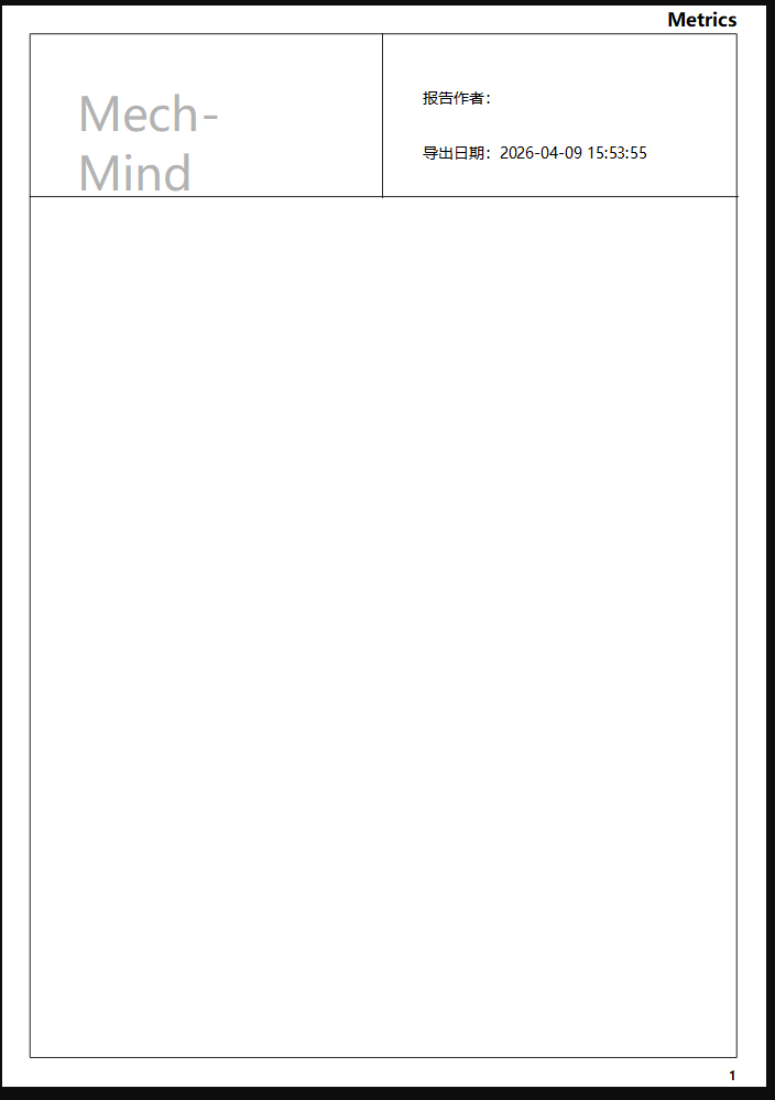 pdf report description