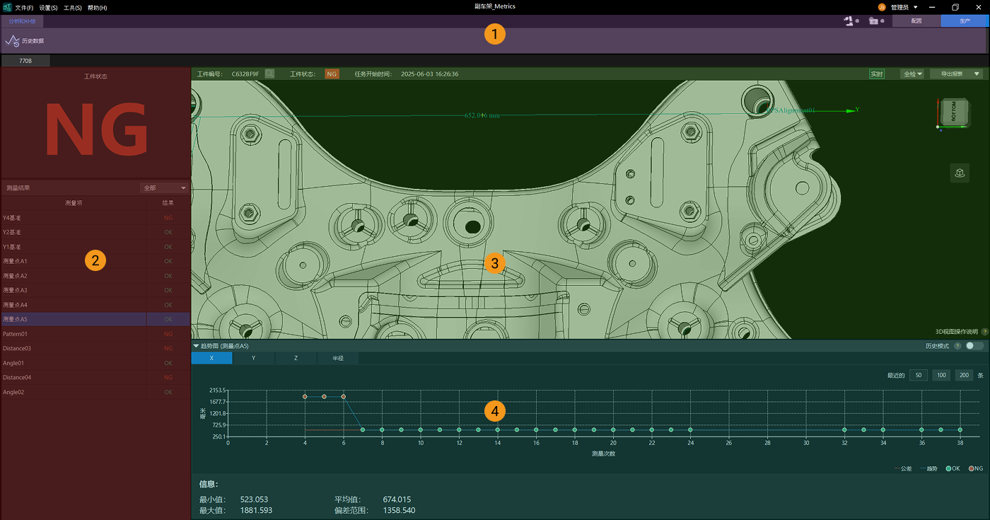 production interface
