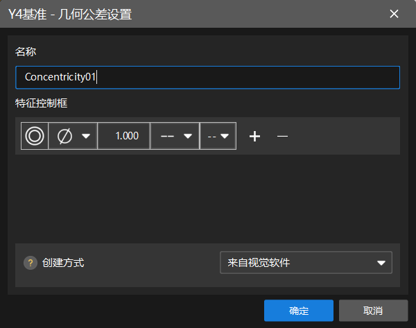 create concentricity