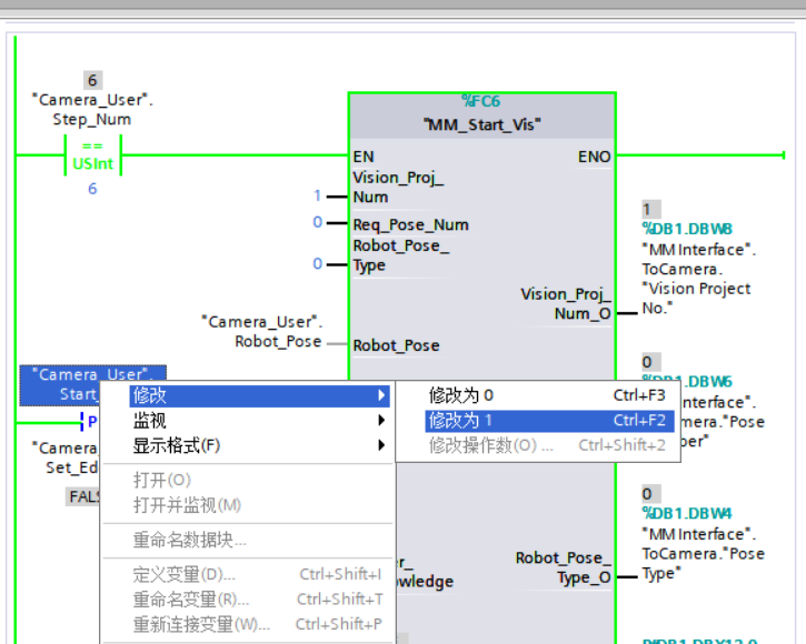get visual point from vision 13