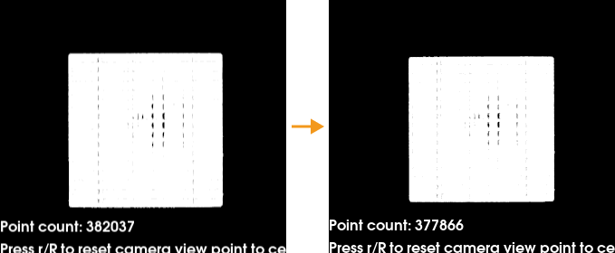 project 1 down sample point cloud