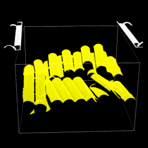 extract shafts point cloud