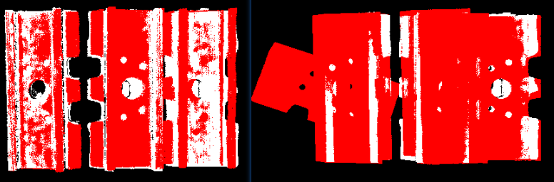 3d coarse matching multiple models number of output comparison