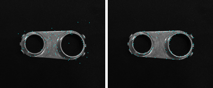 template matching gradient magnitude lower threshold