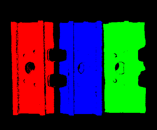 3d coarse matching multiple models input cloud