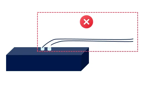 eth mounting camera cable length wrong