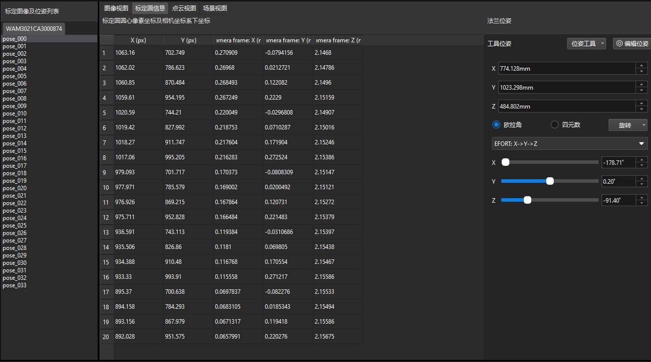 calibration reference check calib circle data