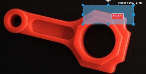 measure distances circles to segments segment 1