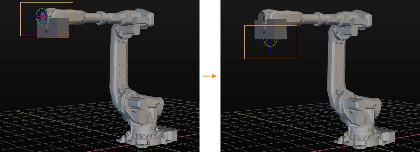 viz project adjust tcp result