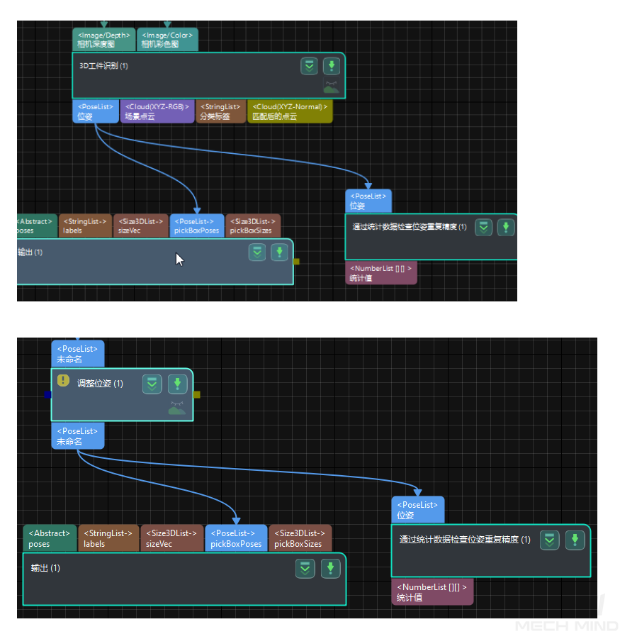 add pose statistics step